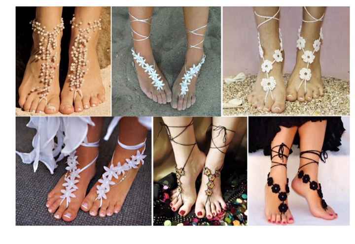 Sandalias descalzas - 1