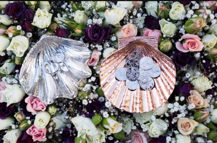 Porta anillos en forma de concha de mar ❤️ - 1