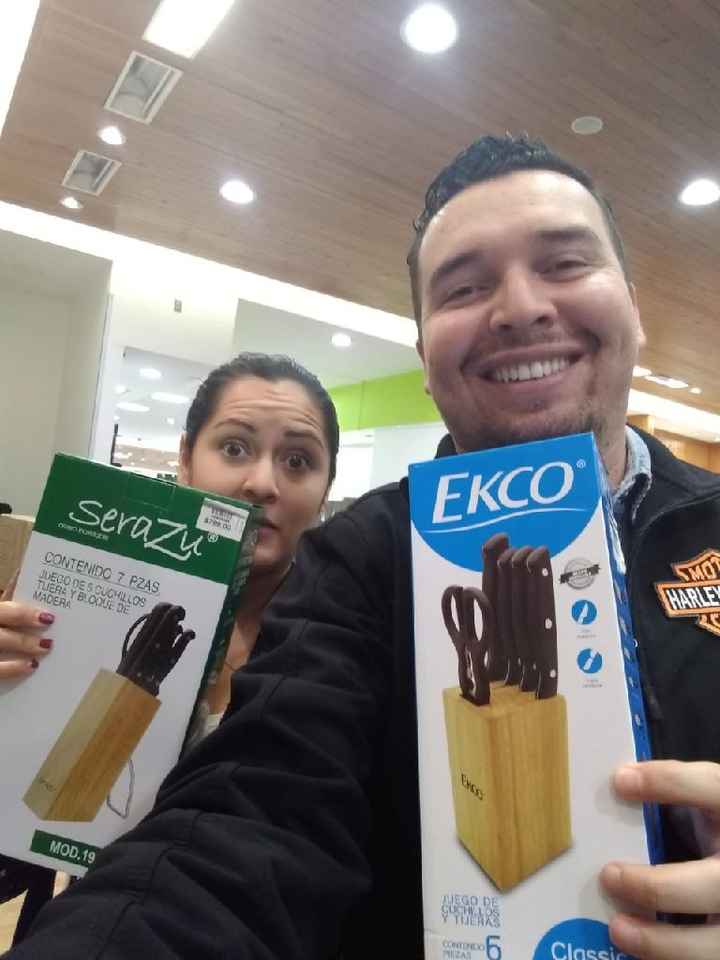 Crónicas de una mesa de regalos 🎁🎁🤵👰 - 1