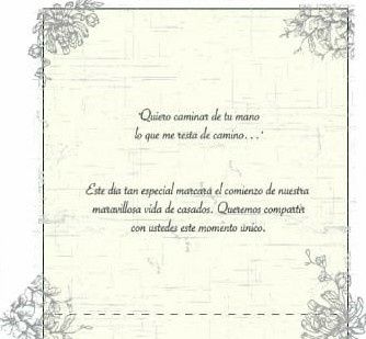 Texto para invitaciones - 1