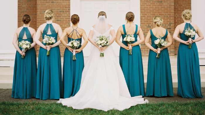 ¿qué colores y estilo usarán sus damas??? - 1