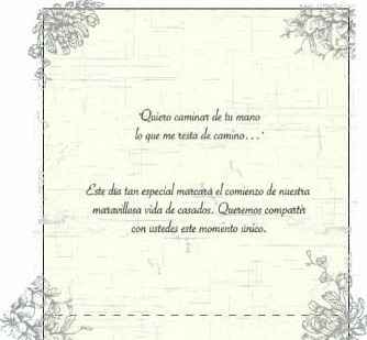 Texto para invitaciones - 1