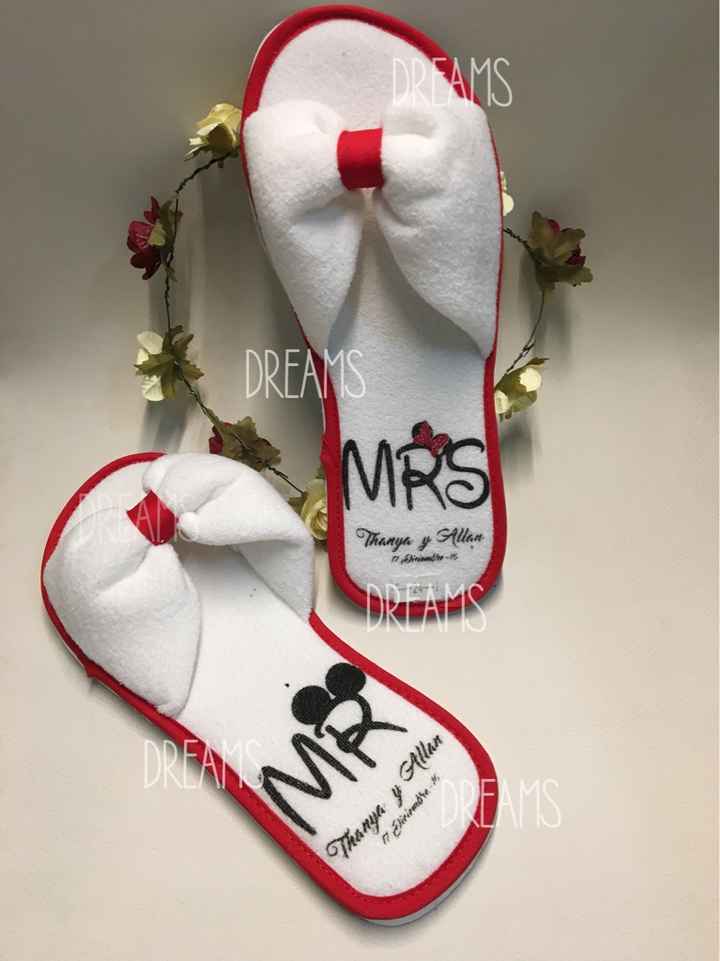 Pantuflas para boda - 1