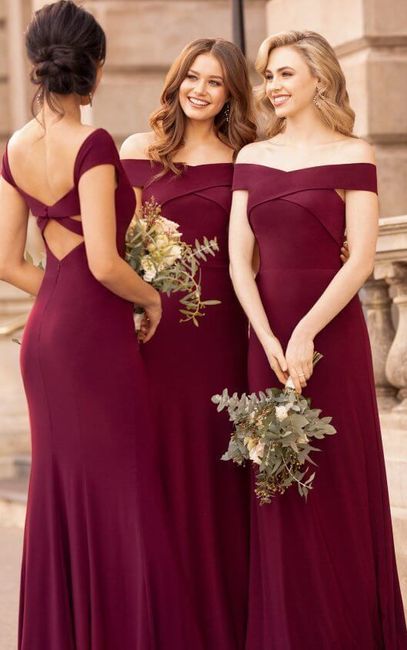 ¿Que color elegir para los vestidos de las damas? 5