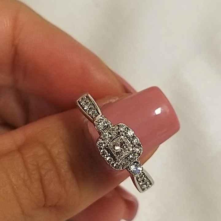 Anillo de compromiso Diana - 1