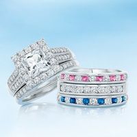 Stackable wedding bands