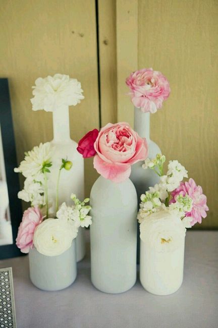 Mi despedida vintage, los centros de mesa - 1