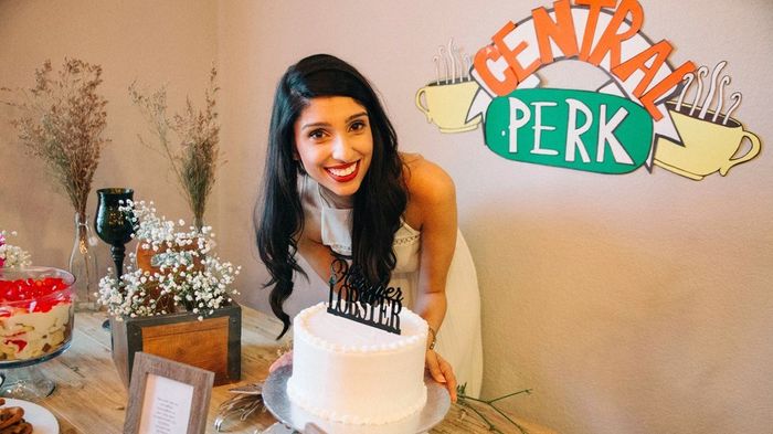 friends tv show themed bridal shower