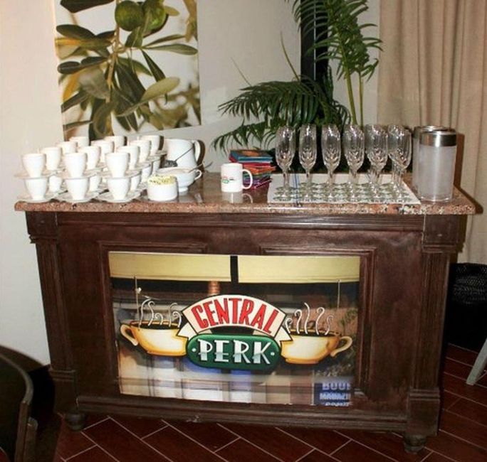 friends tv show themed bridal shower
