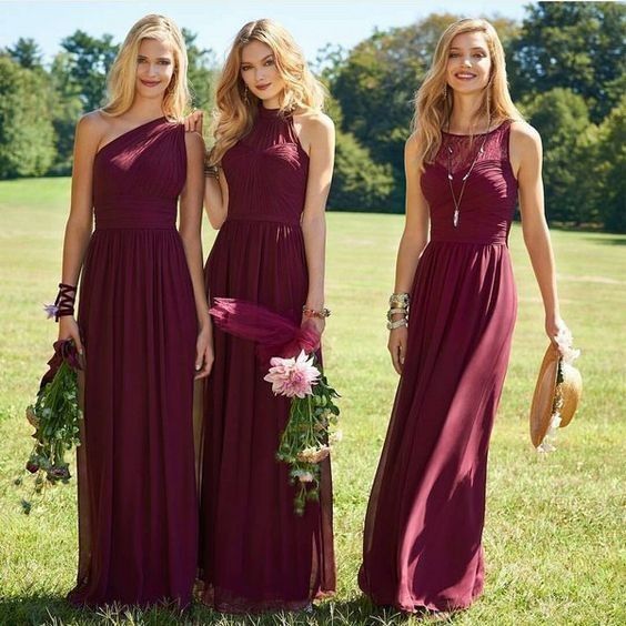 Damas color burgundy 10