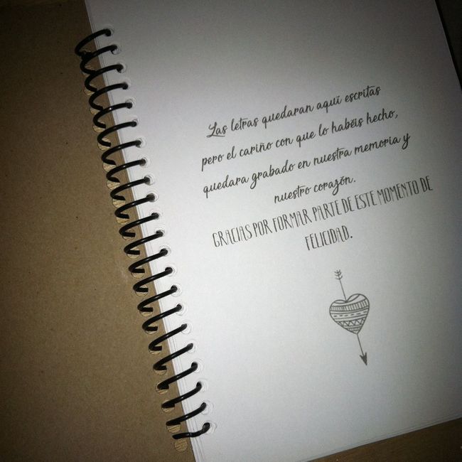  Libro de firmas diy - 3