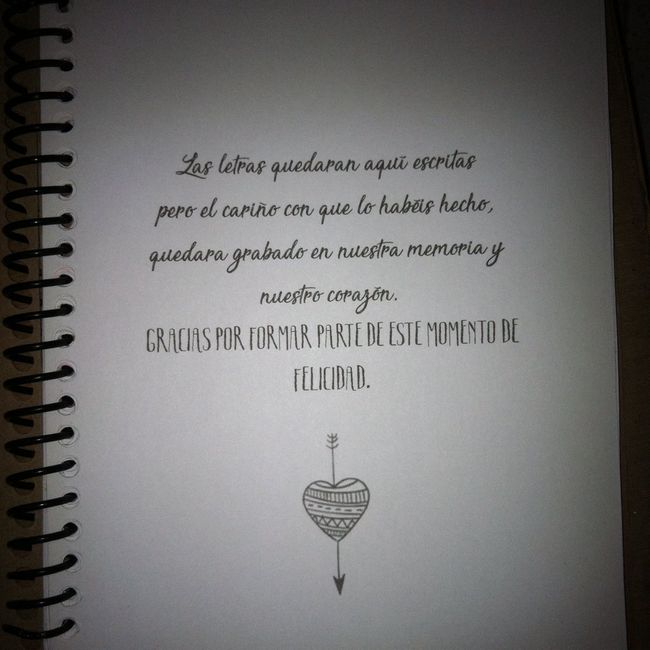  Libro de firmas diy - 4
