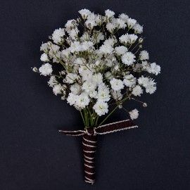 boutonniere baby's breath 12