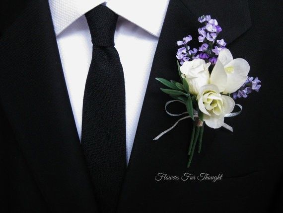 boutonniere lavanda 24