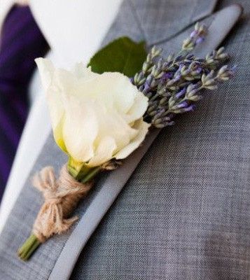 boutonniere lavanda 38