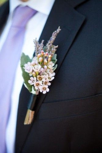 boutonniere lavanda 39