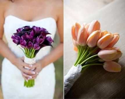 Ramo de novia con tulipanes - 16
