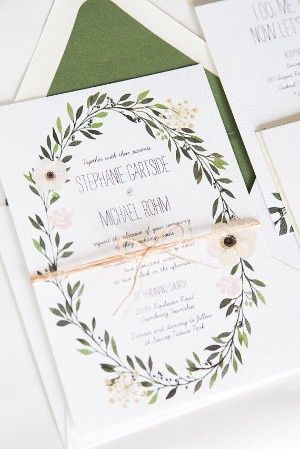 Invitaciones greenery 42