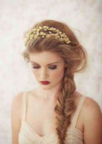 Peinado: trenzas sueltas 5