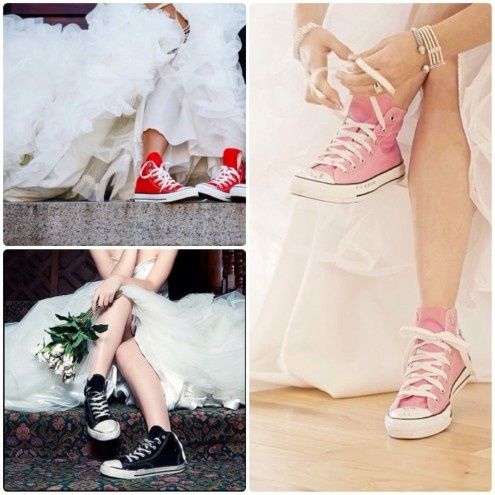 Tenis converse para boda 4