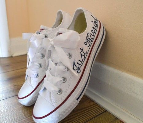 Tenis converse para boda 27