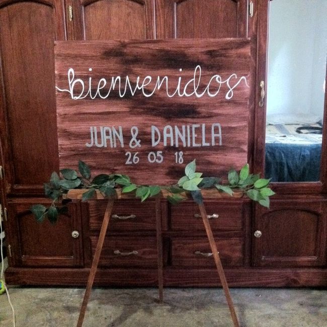 Letreros para bodas 9