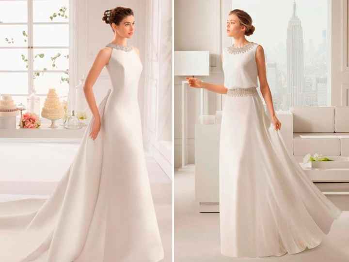 Vestido de novia minimalista 17