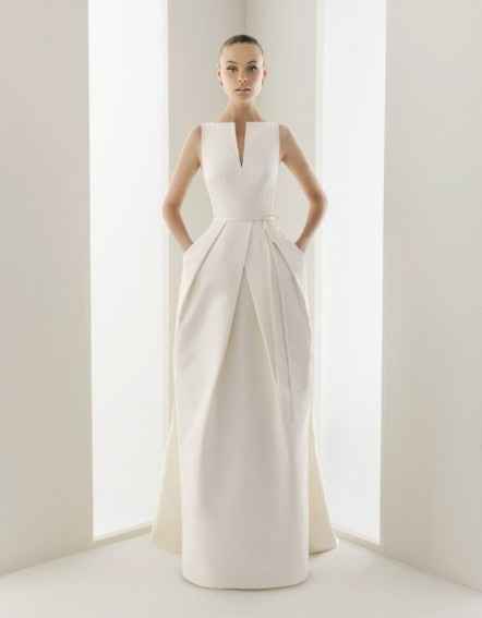 Vestido de novia minimalista 18