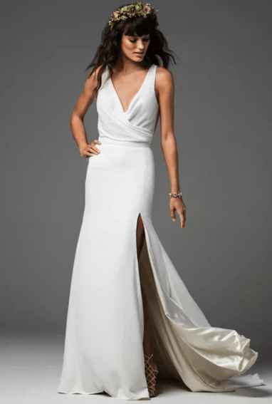 Vestido de novia minimalista 20
