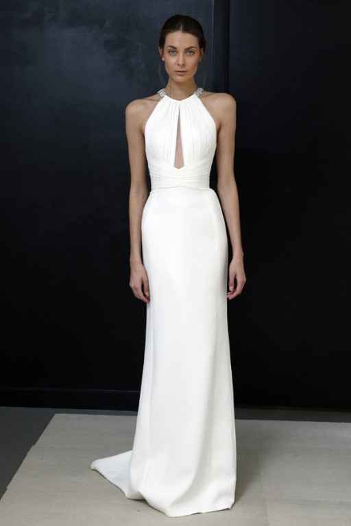 Vestido de novia minimalista 23