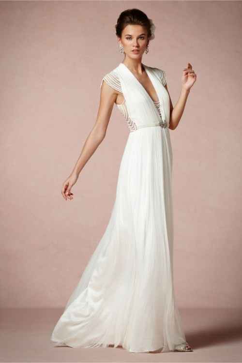Vestido de novia minimalista 27