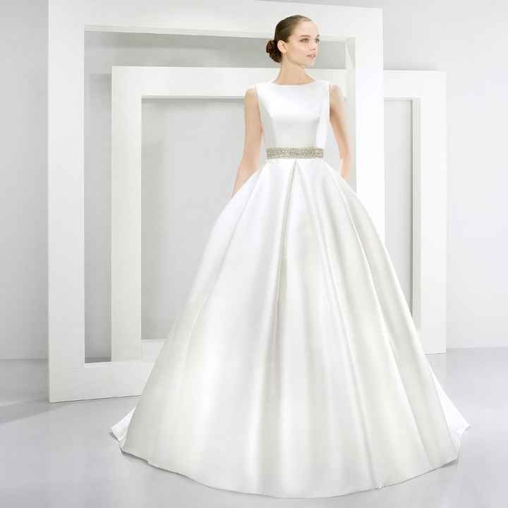 Vestido de novia minimalista 29