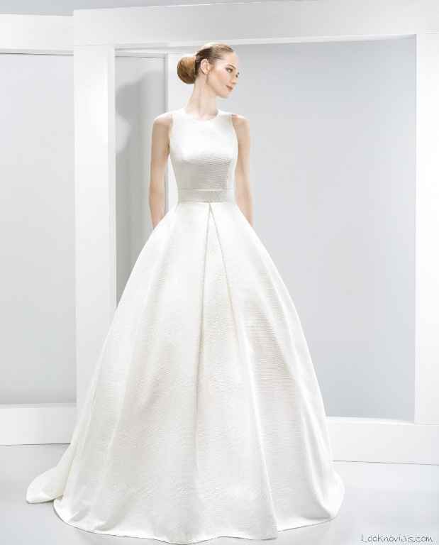 Vestido de novia minimalista 30