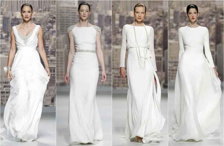 Vestido de novia minimalista 31