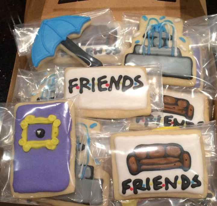 friends tv show themed bridal shower