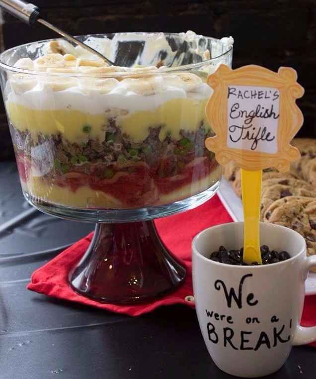 friends tv show themed bridal shower