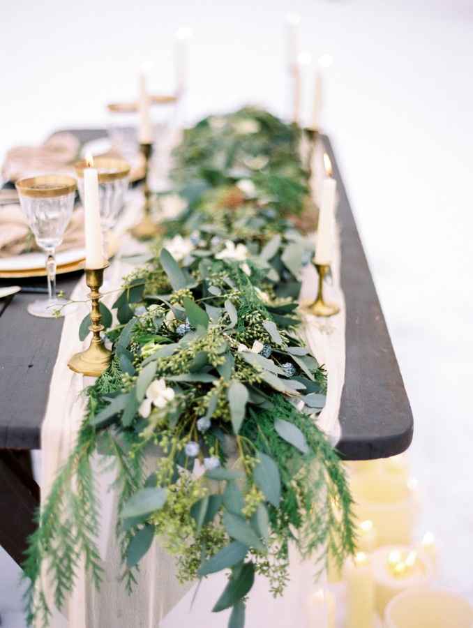 Organic Winter Wedding Inspiration 43
