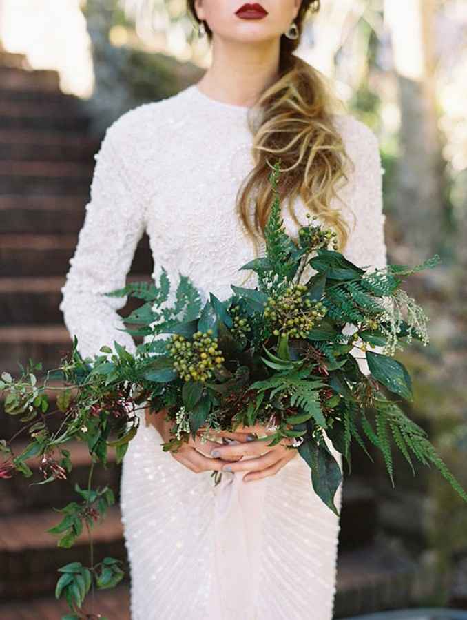 Organic Winter Wedding Inspiration 44