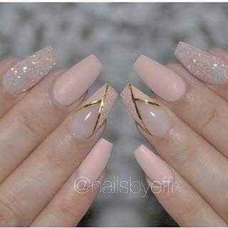 Uñas tono nude 23