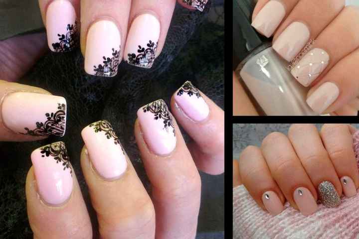 Uñas tono nude 52