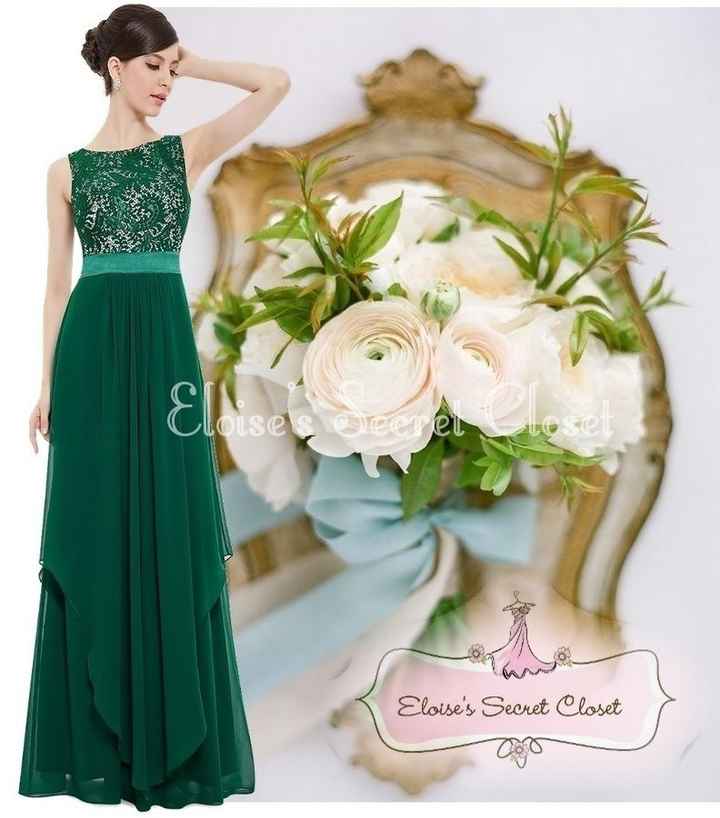  Damas inspiración verde esmeralda - 3