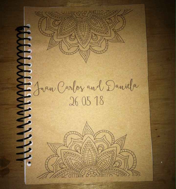  Libro de firmas diy - 1