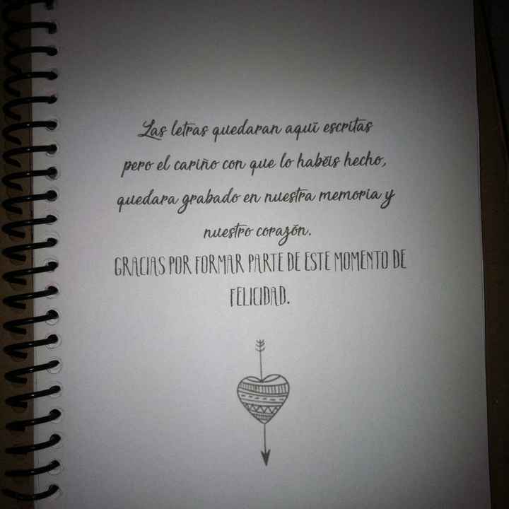  Libro de firmas diy - 4