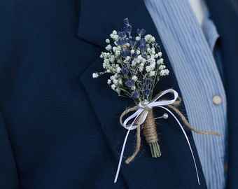 boutonniere baby's breath 1