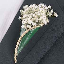 boutonniere baby's breath 2