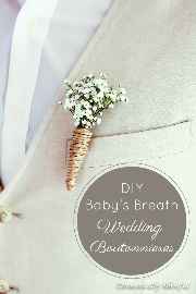 boutonniere baby's breath 16
