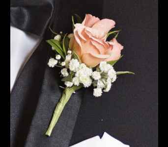boutonniere baby's breath 24