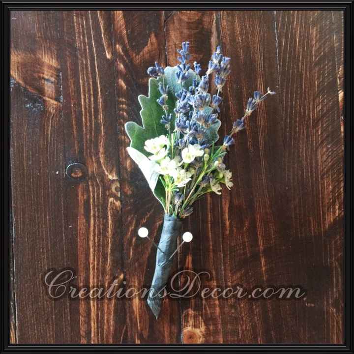 boutonniere lavanda 1
