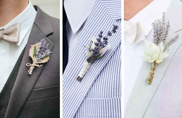 boutonniere lavanda 17