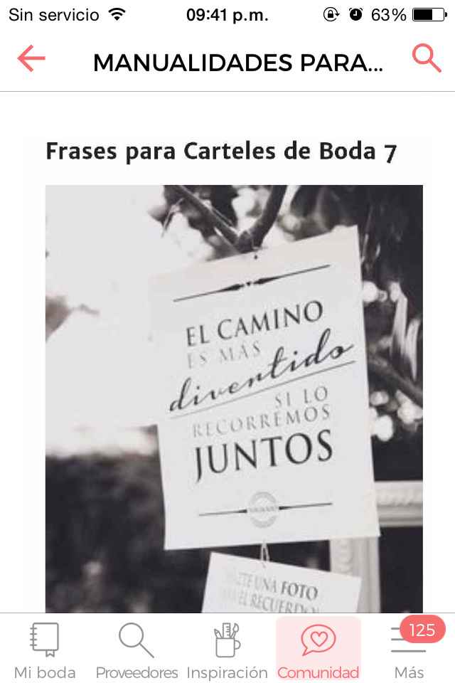 Frases para carteles de boda!!! - 1